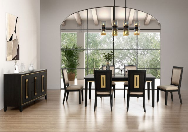 Kenyada 7 Pc Dining Table Set - My Sweet Home Furniture (Queens, NY)