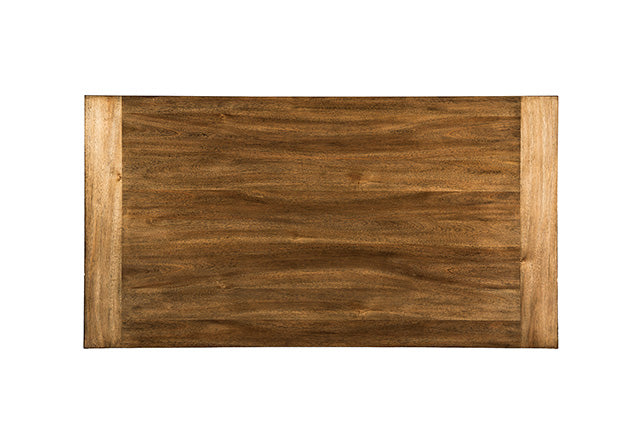 Losone Dining Table Set with Bench Rustic - My Sweet Home Furniture (Queens, NY)