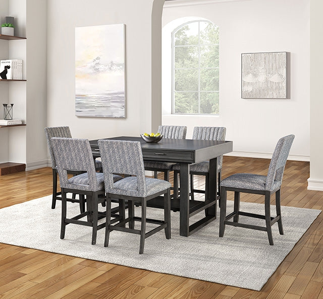 Potton 7 Pc Counter Ht Table Set - My Sweet Home Furniture (Queens, NY)