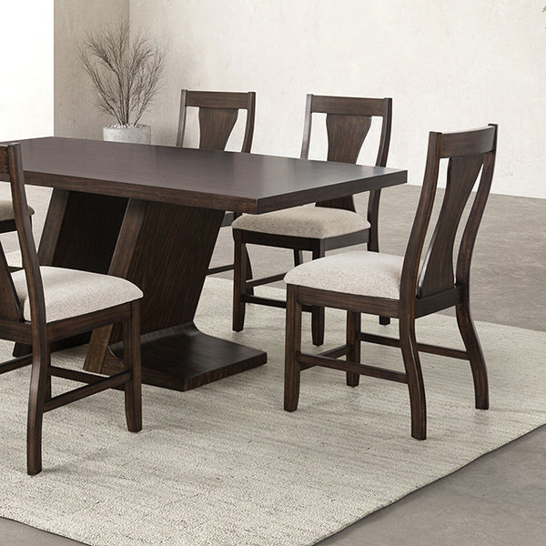 Holsworthy 7 Pc Dining Table Set - My Sweet Home Furniture (Queens, NY)