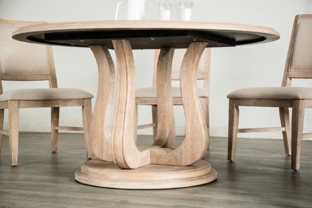 Orbetello 5 Pc Dining Table Set Natural - My Sweet Home Furniture (Queens, NY)
