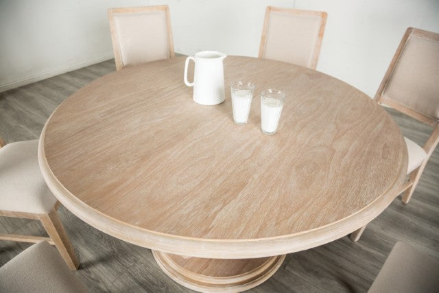 Orbetello 5 Pc Dining Table Set Natural - My Sweet Home Furniture (Queens, NY)