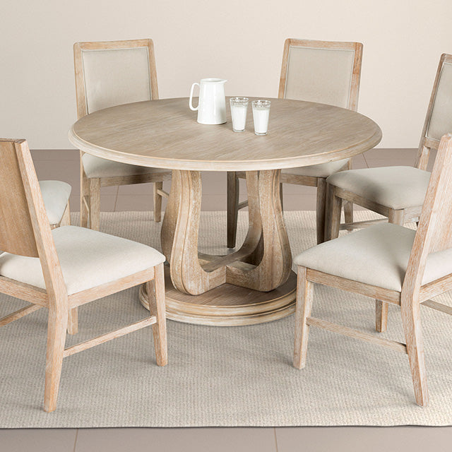 Orbetello 5 Pc Dining Table Set Natural - My Sweet Home Furniture (Queens, NY)