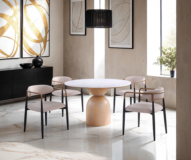 Neasden 5 Pc Dining Table Set - My Sweet Home Furniture (Queens, NY)