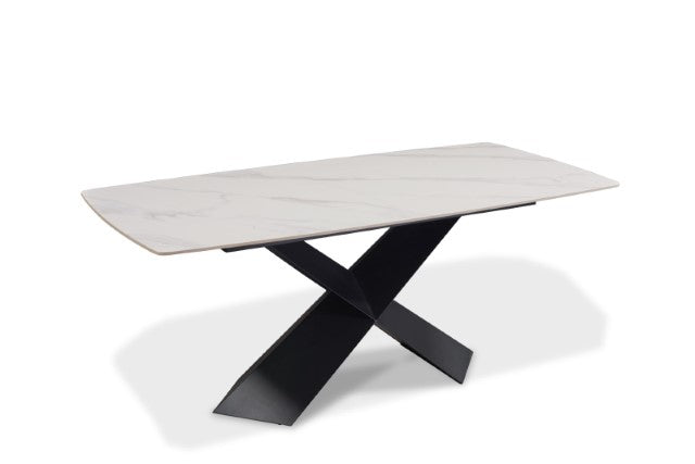 Lenvik 7 Pc Dining Table Set White - My Sweet Home Furniture (Queens, NY)