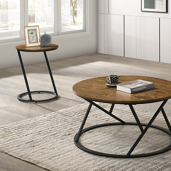 Ronde 3 Pc. Table Set Natural - My Sweet Home Furniture (Queens, NY)