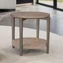 Roros Round End Table - My Sweet Home Furniture (Queens, NY)