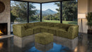 Nappi Large L-Sectional w/ Ottoman (Compressed Foam) - My Sweet Home Furniture (Queens, NY)