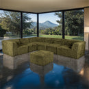 Nappi Large L-Sectional w/ Ottoman (Compressed Foam) - My Sweet Home Furniture (Queens, NY)