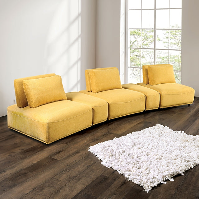 Stavanger Curved 3-Seater - My Sweet Home Furniture (Queens, NY)