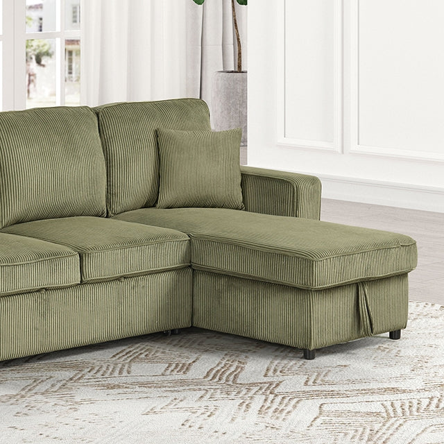 Yves Sectional Green - My Sweet Home Furniture (Queens, NY)