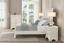 Stella Mia 4 Pc 5 Pc Queen Bedroom Set White & White - My Sweet Home Furniture (Queens, NY)