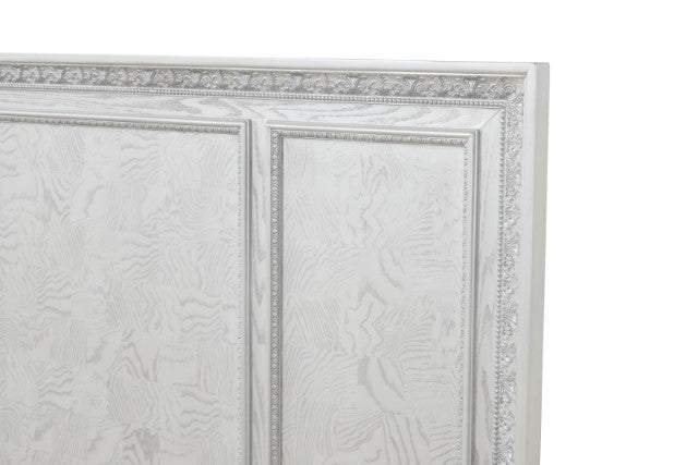 Stella Mia 4 Pc 5 Pc Queen Bedroom Set White & White - My Sweet Home Furniture (Queens, NY)
