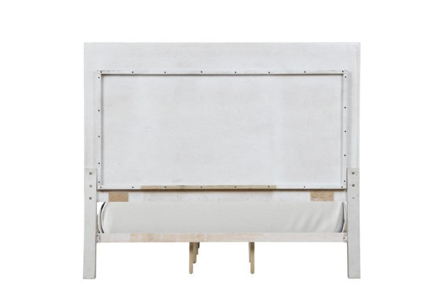 Stella Mia 4 Pc 5 Pc Queen Bedroom Set White & White - My Sweet Home Furniture (Queens, NY)