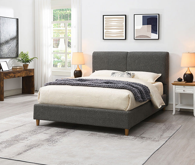 Stavern Bed Black & Grey - My Sweet Home Furniture (Queens, NY)