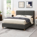 Stavern E.King, Full, & Queen Bed Grey & Black