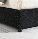 Laverni Bed Black, Grey & White