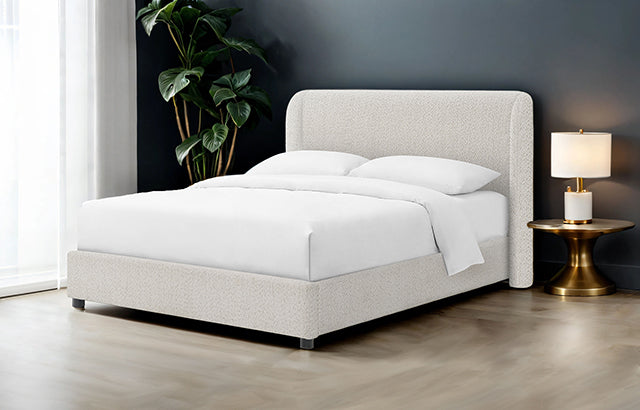 Laverni E.King, Full, & Queen Bed White, Grey, & Black - My Sweet Home Furniture (Queens, NY)