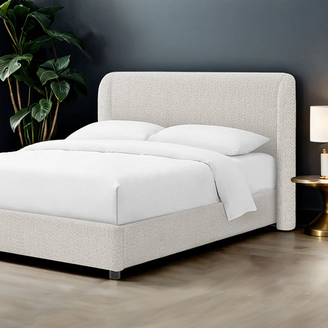 Laverni E.King, Full, & Queen Bed White, Grey, & Black - My Sweet Home Furniture (Queens, NY)