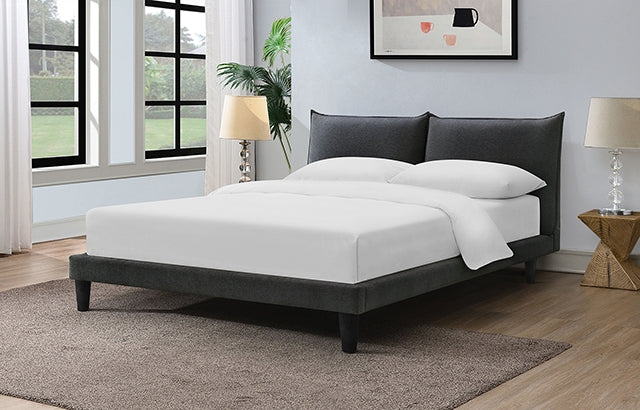 Verwood Bed Gray & Light Gray - My Sweet Home Furniture (Queens, NY)