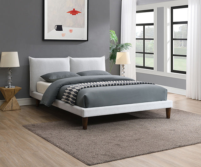Verwood Bed Gray & Light Gray - My Sweet Home Furniture (Queens, NY)