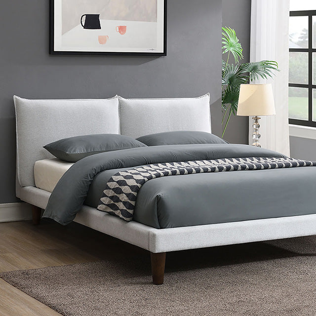 Verwood Bed Gray & Light Gray - My Sweet Home Furniture (Queens, NY)