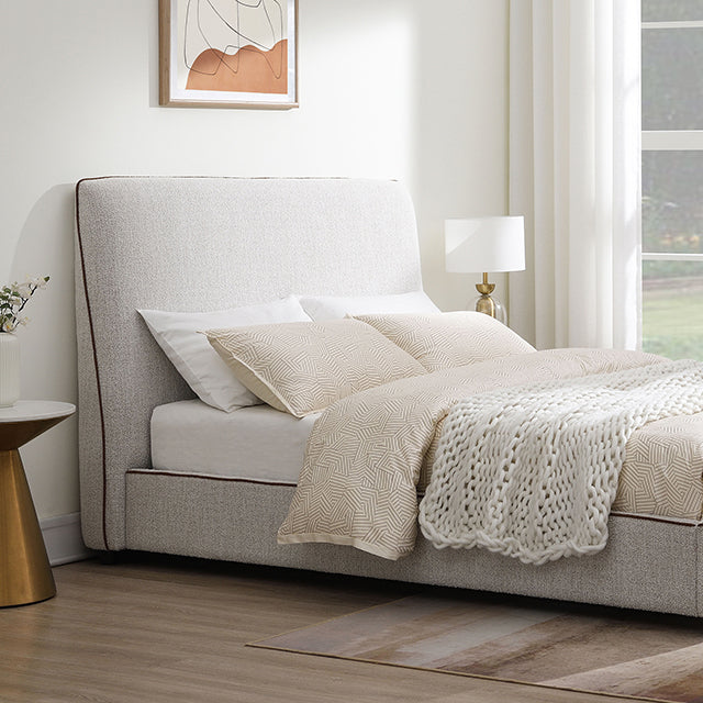 Pacifico Bed Brown - My Sweet Home Furniture (Queens, NY)