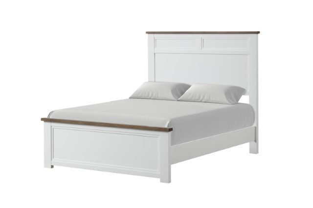 Bed Pinetop Blue & White