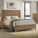 Panelli 5 Pc Queen Bedroom Set w/ 2 Nightstands - My Sweet Home Furniture (Queens, NY)
