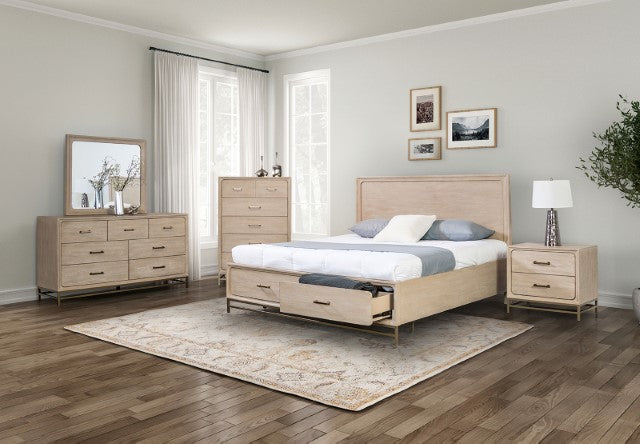 Sandnes E.King & Queen Bed - My Sweet Home Furniture (Queens, NY)