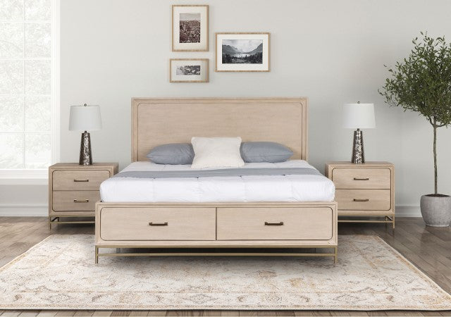 Sandnes E.King & Queen Bed - My Sweet Home Furniture (Queens, NY)