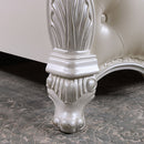 Ventresca 4 & 5 Piece Queen Bedroom Set White & Chrome - My Sweet Home Furniture (Queens, NY)