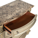 Fromberg Nightstand w/ Marble Top - My Sweet Home Furniture (Queens, NY)