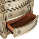 Fromberg Nightstand w/ Marble Top - My Sweet Home Furniture (Queens, NY)