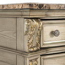 Fromberg Nightstand w/ Marble Top - My Sweet Home Furniture (Queens, NY)