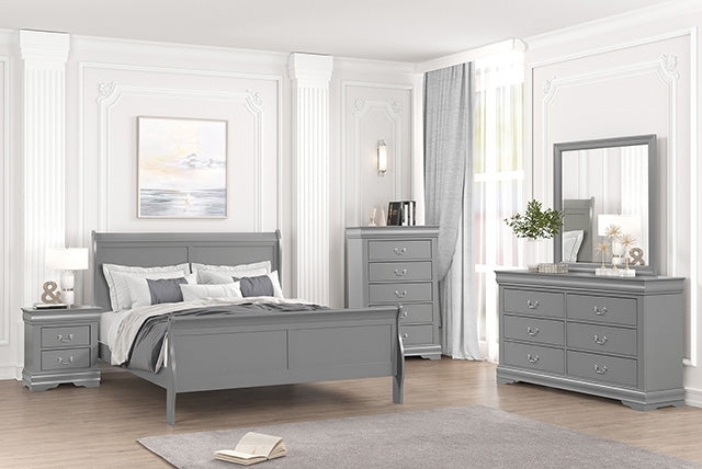 Louis Philippe Bed - My Sweet Home Furniture (Queens, NY)