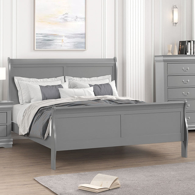 Louis Philippe Bed - My Sweet Home Furniture (Queens, NY)