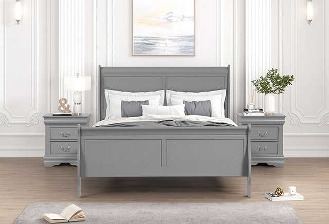 Louis Philippe Bed - My Sweet Home Furniture (Queens, NY)