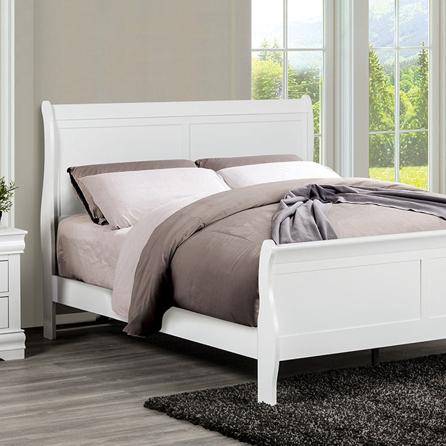 Louis Philippe Queen Bedroom Set - My Sweet Home Furniture (Queens, NY)