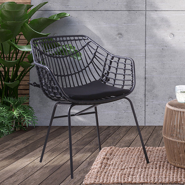 Livana Outdoor Chair (2/CTN) - My Sweet Home Furniture (Queens, NY)