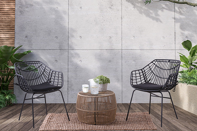 Livana Outdoor Chair (2/CTN) - My Sweet Home Furniture (Queens, NY)