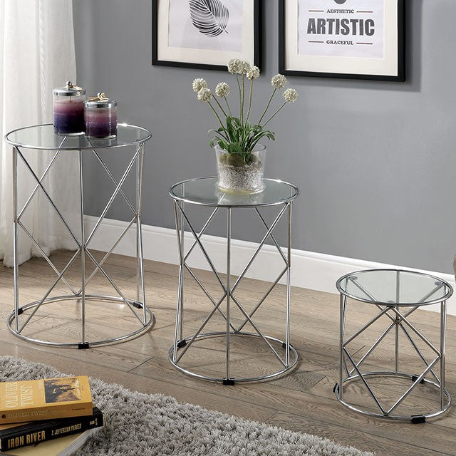 Madyson 3 Pc. Nesting Table - My Sweet Home Furniture (Queens, NY)