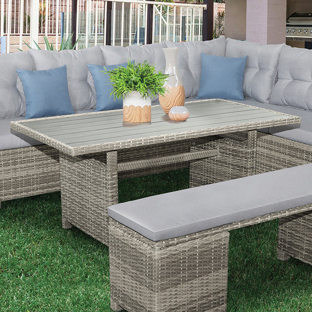 Malia Patio Dining Table - My Sweet Home Furniture (Queens, NY)