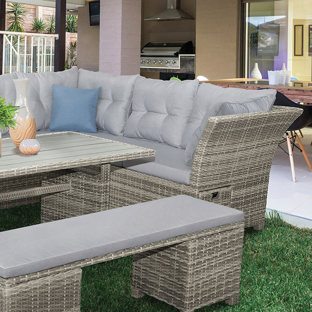 Malia 5 Pc. Sectional Set w/ Bench - My Sweet Home Furniture (Queens, NY)