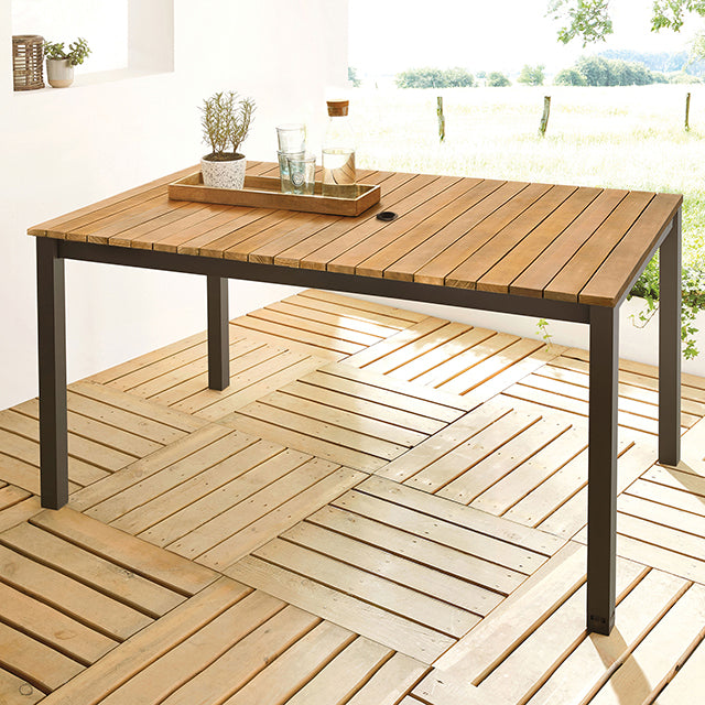 Mackay Patio Dining Table - My Sweet Home Furniture (Queens, NY)