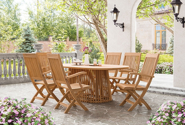 Nusa Folding Arm Chair - My Sweet Home Furniture (Queens, NY)