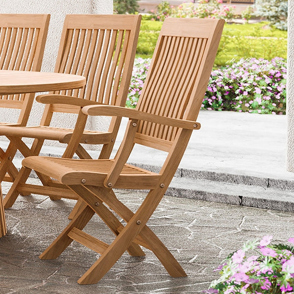 Nusa Folding Arm Chair - My Sweet Home Furniture (Queens, NY)