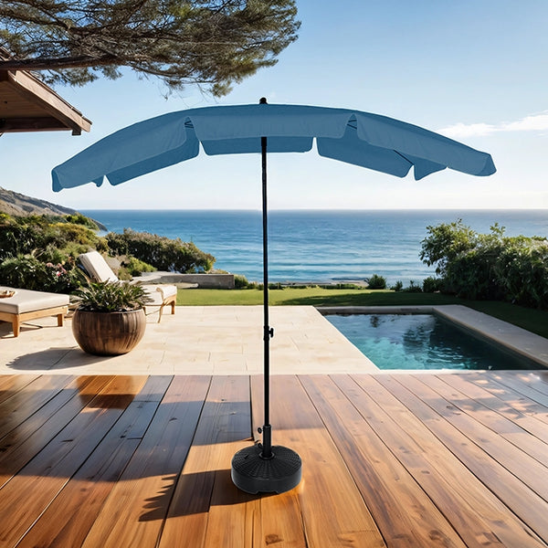 Sleek Rectangular Tilting Umbrella - My Sweet Home Furniture (Queens, NY)