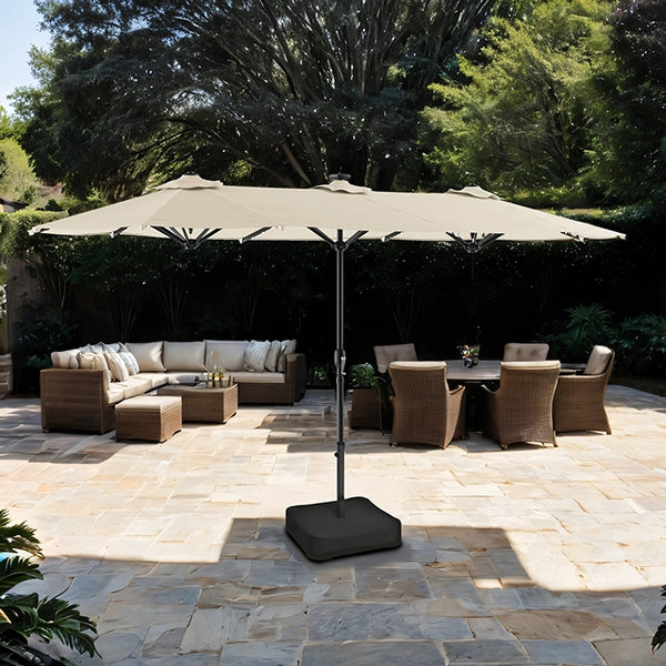 Musa Rectangular Market Umbrella - My Sweet Home Furniture (Queens, NY)