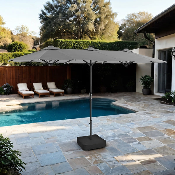 Musa Rectangular Market Umbrella - My Sweet Home Furniture (Queens, NY)